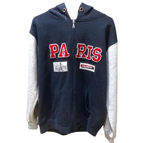 Paris Attitude Long Sleeve Hoodie - Picture 1 of 16